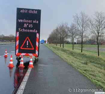 Spoedreparatie op A7 bij Zuidbroek