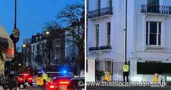 Police shut road near Belsize Park for SECOND day after 'gunshots heard'