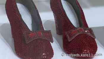 Man accused of hiding stolen 'Wizard of Oz' ruby slippers plans to plead guilty, attorney says