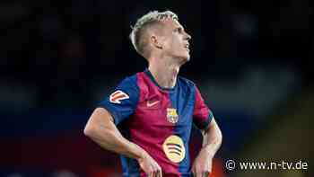 Weiter keine Lizenz für Star: Olmo-Ärger will für Barcelona-Trainer Hansi Flick nicht enden