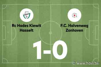 Carta is goud waard voor Hades B tegen HW Zonhoven