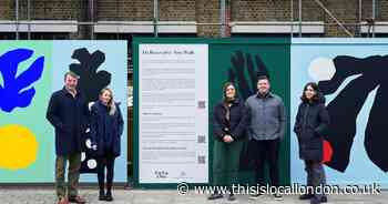 Artist's 'vibrant' murals aim to stimulate 'wonder' on housing estate