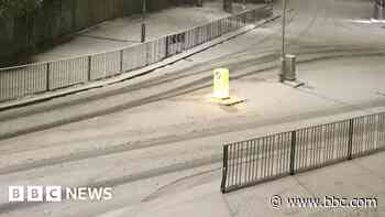 In pictures: Snow falls across the East of England