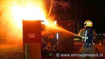 112-nieuws: metershoge vlammen bij containerbrand • A17 dicht