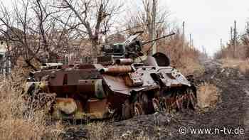Folge von extremen Verlusten?: Russlands Panzer-Krieg kommt stellenweise zum Erliegen