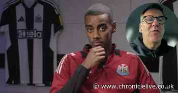 Newcastle United star Alexander Isak speaks out on Swedish TV as Merson sorry for Arsenal talk