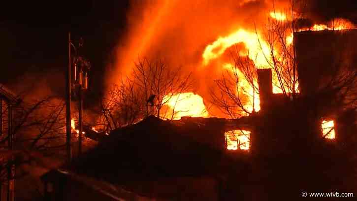 Large overnight fire breaks out at Mulligan's Brick Bar