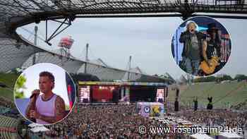 Robbie Williams, Guns N’ Roses und ein möglicher Rock-Kracher: München steht Mega-Konzertjahr bevor