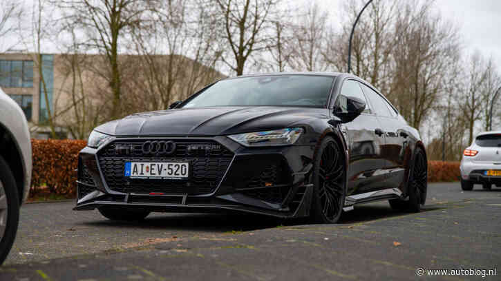 Deze voetballer is origineel en koos NIET voor een RS6