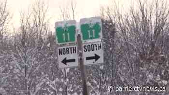 Highway 11 reopens after Saturday night crash