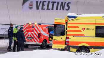 Notarzt, Regen und Platz zwei: Schwere Stürze überschatten Bob-Weltcup in Winterberg