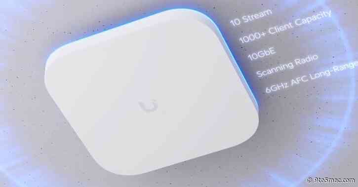 Apple @ Work: Ubiquiti unveils Wi-Fi 7 enterprise access points as the Mac lags behind
