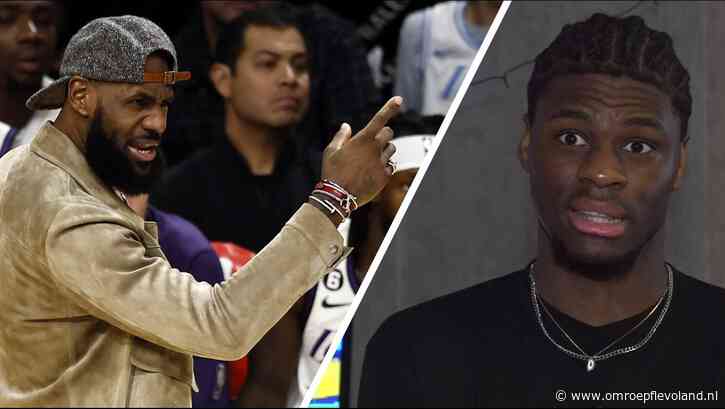 Lelystad - Dwayne Aristode leeft basketbaldroom en heeft straks ook nog Lebron als supporter
