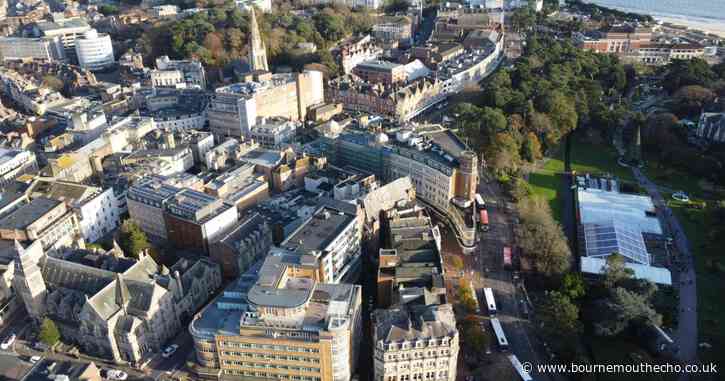 PICTURES: Bournemouth town centre from above