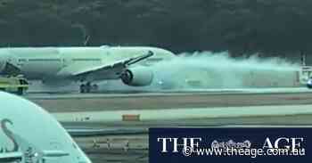 Pilots slam on brakes in aborted plane take-off at Melbourne Airport