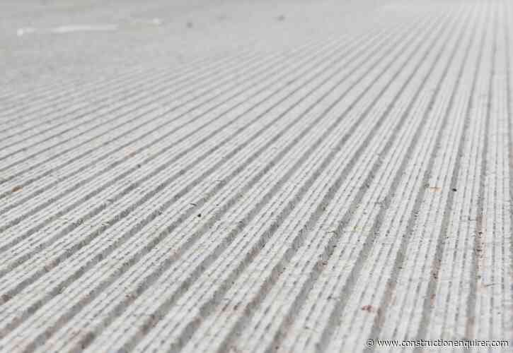 Tarmac trials new technique to cut concrete road noise