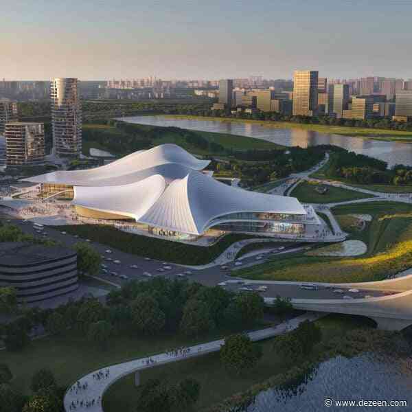 Zaha Hadid Architects unveils sweeping culture centre for China