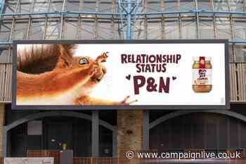 Pip & Nut launches OOH campaign with nut butter-fixated squirrels