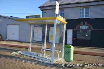 Glasbreuk schuilhokje pas na drie weken geruimd