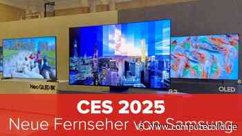 CES 2025: Samsung zeigt neue Fernseher