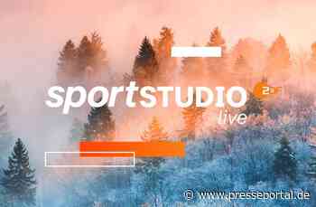 "sportstudio live" im ZDF mit Biathlon-Weltcup in Oberhof