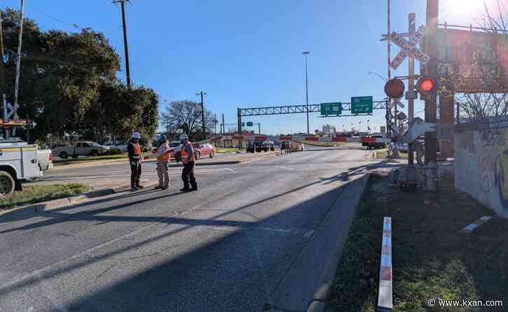 No injuries reported after vehicle hits CapMetro train near Koenig Lane