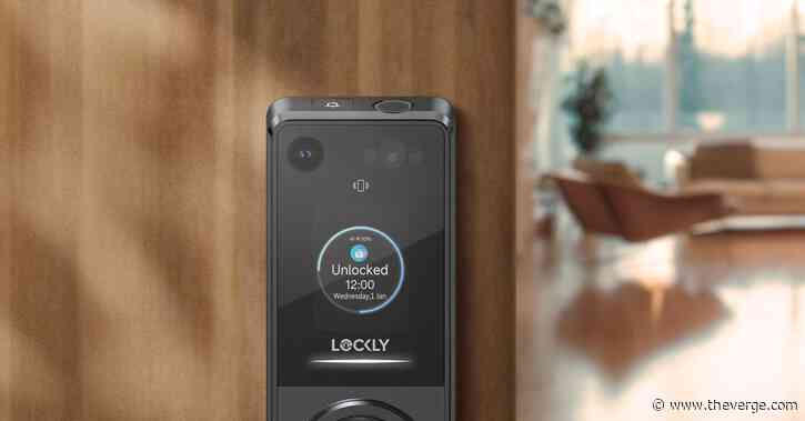 Lockly’s latest smart lock is a digital peephole