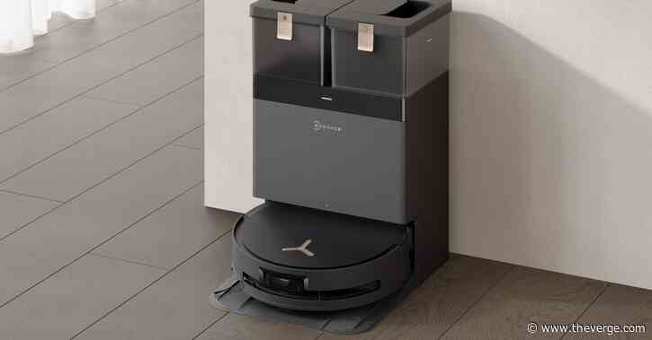 This robovac has a self-cleaning mop that extends outward for more reach