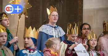 Sternsinger in Kiel: Kinder segnen Rathaus und Landtag