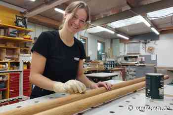 Schreinerin Henrike Stöcker brennt für das Handwerk