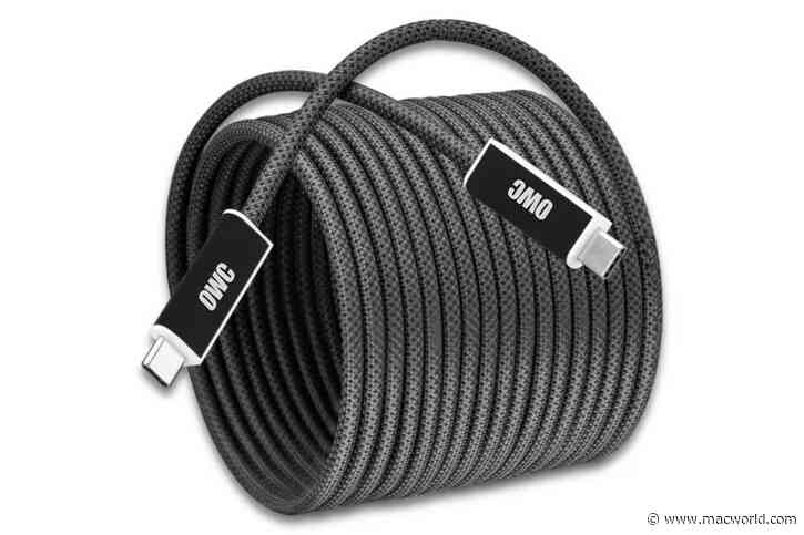 OWC’s new optical cables offer up to 15 feet of Thunderbolt 4 connectivity