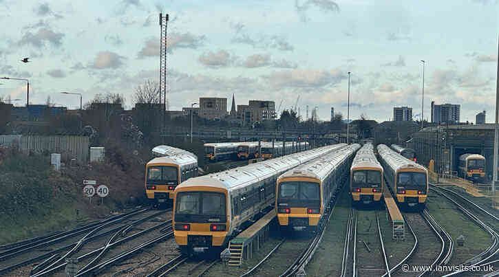 Upgraded depot for Southeastern trains at Slade Green
