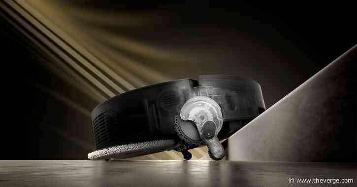 This robot vacuum has legs