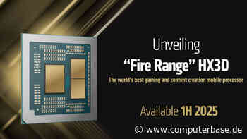Fire Range HX3D: AMDs Ryzen 9 9955HX3D ist der 9950X3D für Notebooks
