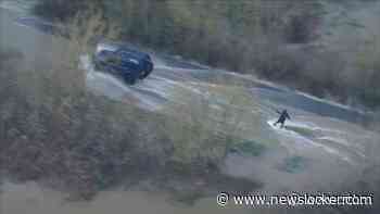 In beeld: overstromingen in Engeland, wakeboarden door de straten