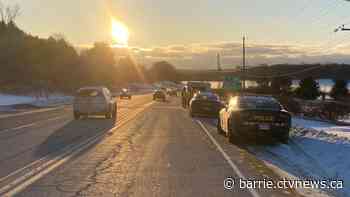 Collision involving snowmobile at Hwy 12 crossing under investigation