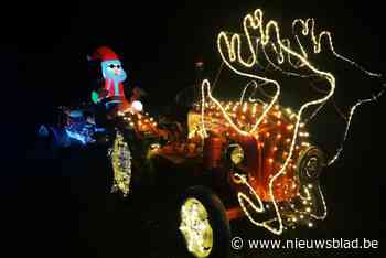 110 tractoren en duizenden lichtjes: Kerstrun sluit het jaar feestelijk af in Bilzen
