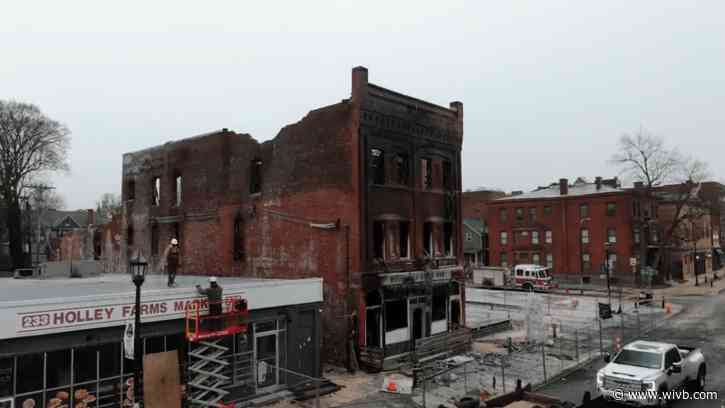 Mulligan’s Brick Bar to be demolished Tuesday after large fire