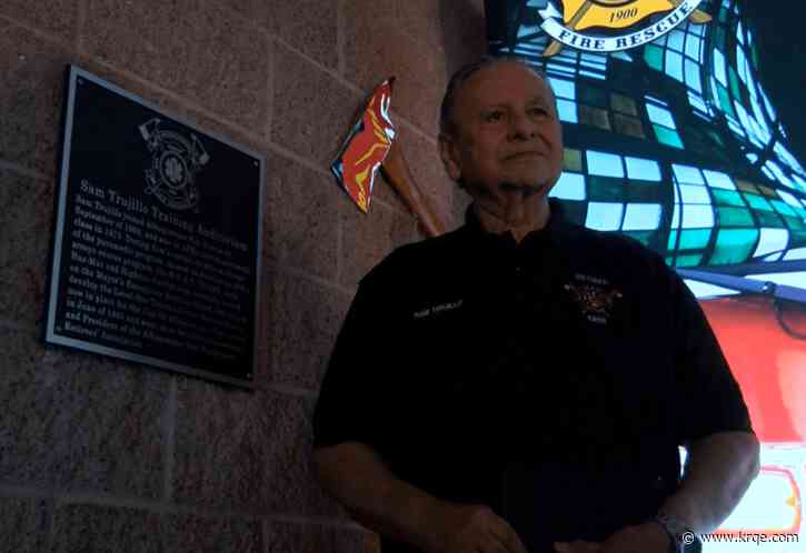 Albuquerque Fire Rescue Academy auditorium named after retired firefighter