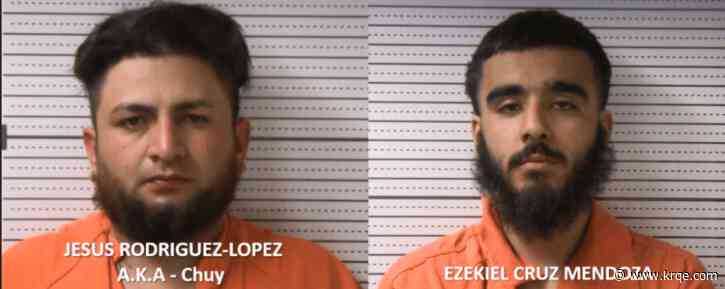 Hobbs police arrest 2 men in connection to shooting and robbery