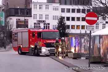 Brandweer zoekt naar bron van gasgeur