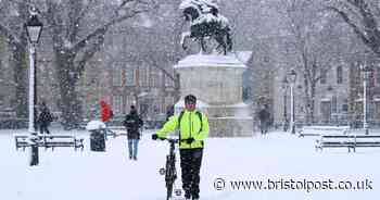 Icy weather conditions in Bristol causing travel disruption