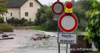 Starke Regenfälle und Schneeschmelze: Warnungen vor Hochwasser in Franken