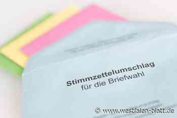 Briefwahl in Paderborn wohl erst ab 10. Februar möglich
