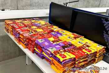 Politie recupereert 1.444 gestolen chocoladerepen bij controleactie in Wilrijk