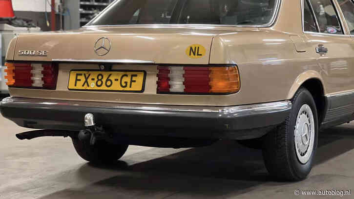 Deze Mercedes op Marktplaats heeft 40 jaar in een schuur gestaan