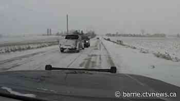 Man holding dog on road arrested for impaired driving