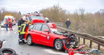 Kitzinger Feuerwehrmann starb auf Heimweg - Kameraden erinnern an Tragödie