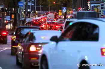 So lange stehen Autofahrer in Münster im Stau