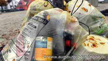 Öltanks zersägt und in Gelben Säcken illegal entsorgt